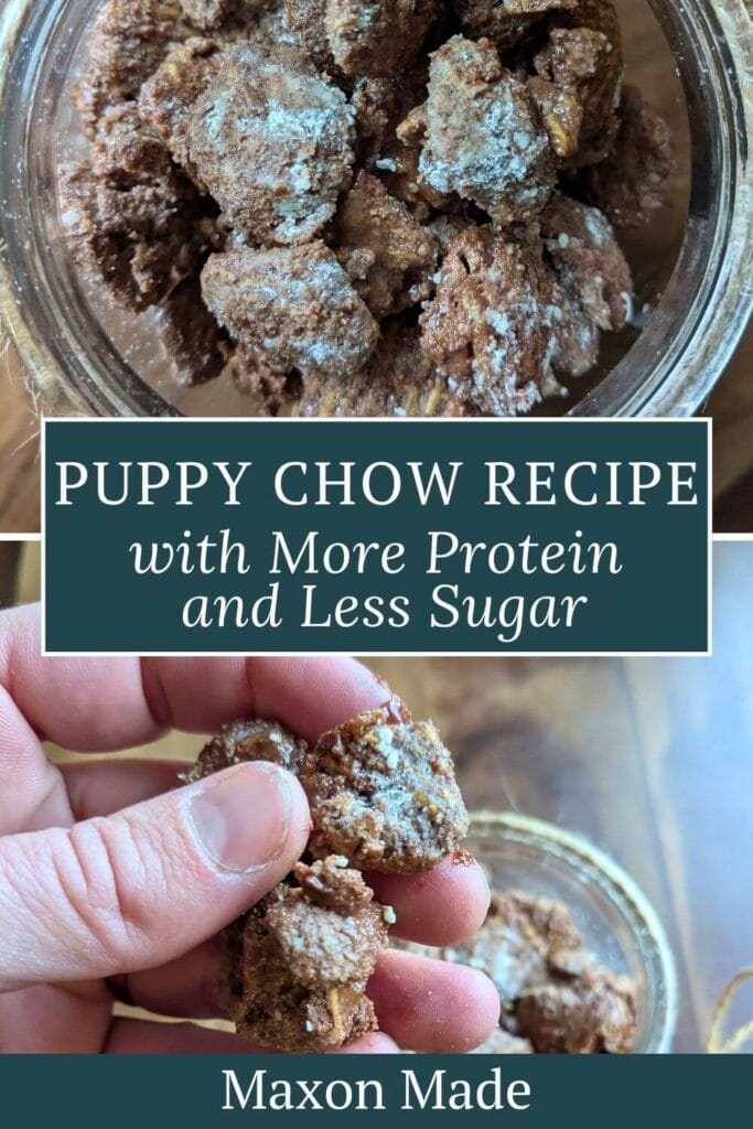 Puppy Chow Recipe With More Protein and Less Sugar