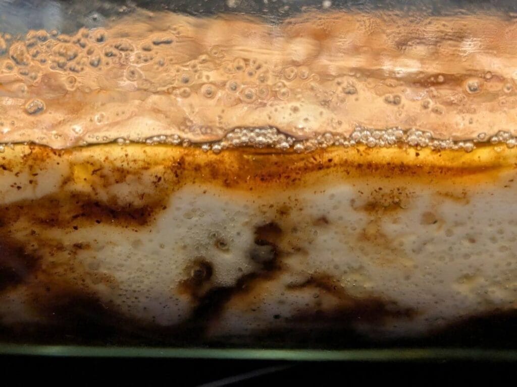 the cinnamon and sugar and butter are all incorporated throughout the dough